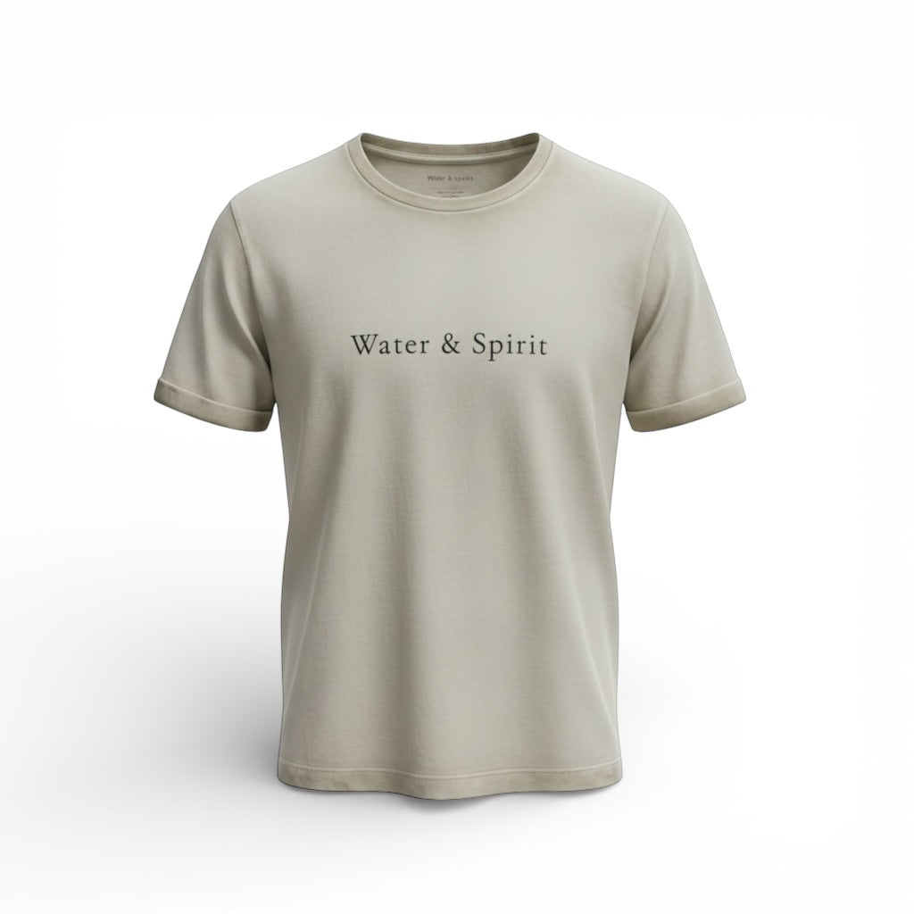 Water & Spirit — Wordmark T-Shirt
